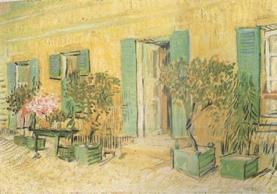 Vincent Van Gogh Exterio of a Restaurant at Asnieres (nn04)